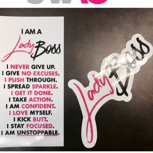 LadyBoss stickers